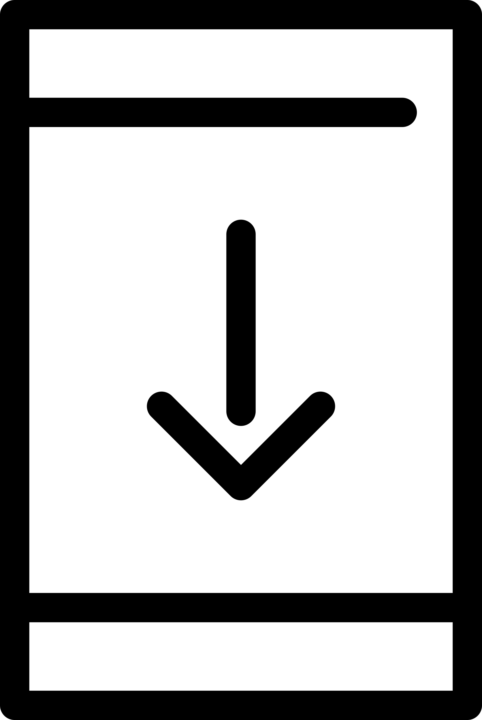 Downloading From Smartphone Svg Line Art Free Vectors